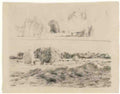 James Charles in the hayfield two studies 1876 Art A4 Photo Print