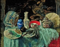James Ensor chinese porcelain with fans 1880 Art A4 Photo Print