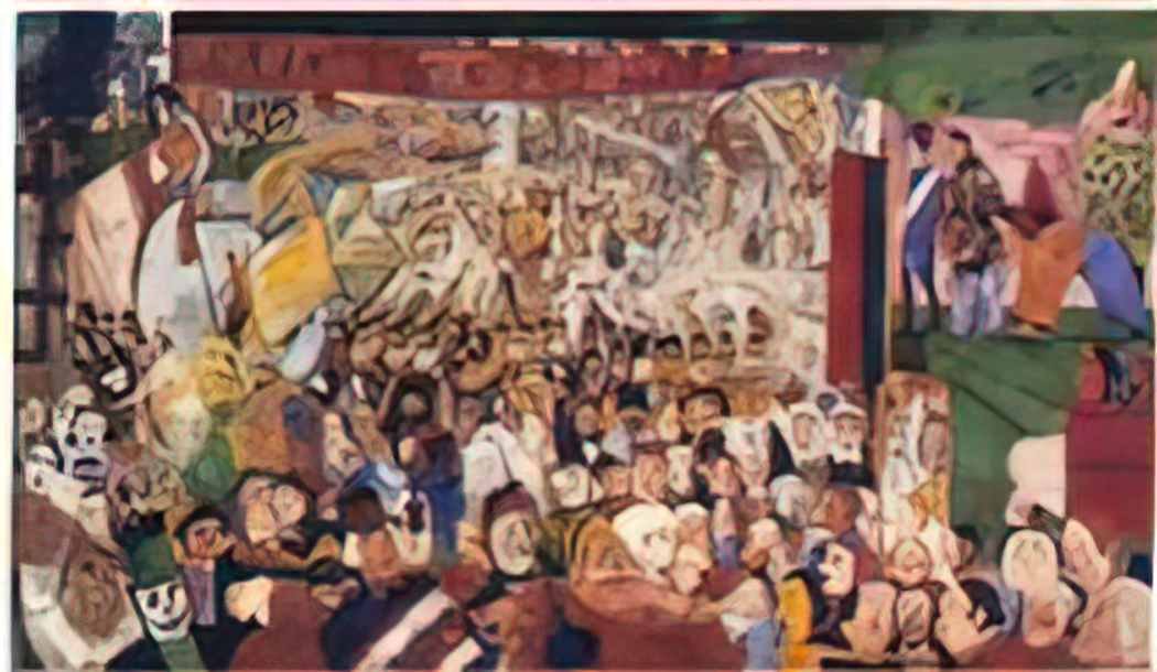 James Ensor christ s entry into brussels in 1889 1888 Art A4 Photo Print UK