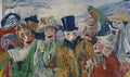 James Ensor the intrigue 1890 Art A4 Photo Print UK