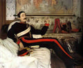 James Tissot colonel frederick gustavus barnaby Art A4 Photo Print