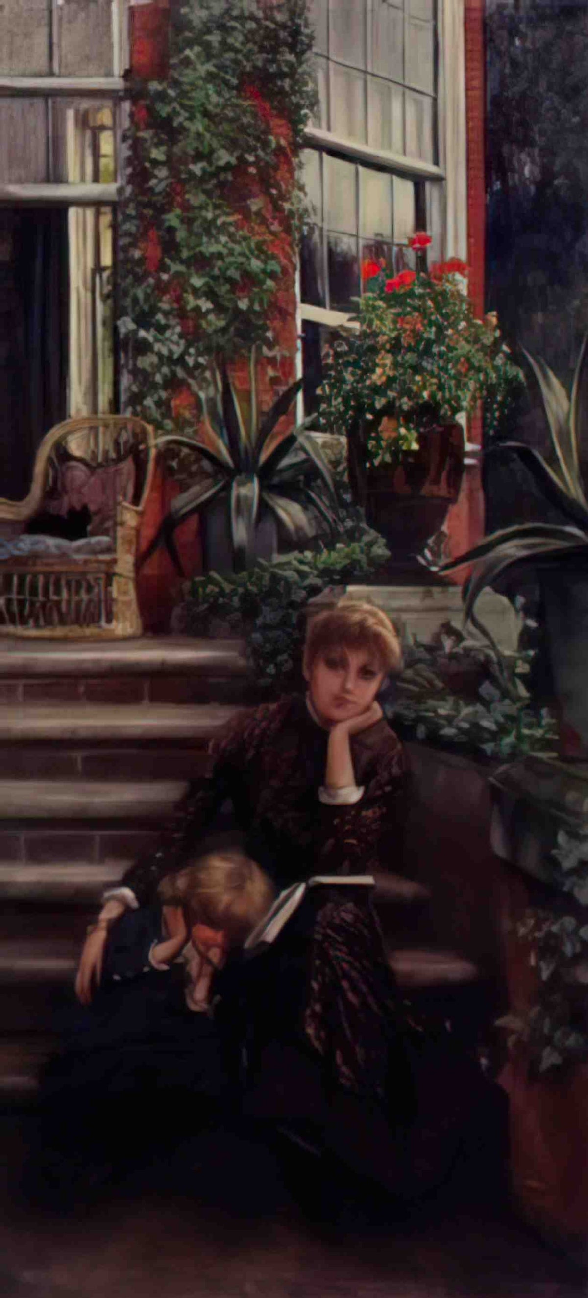 James Tissot older sister Art A4 Photo Print