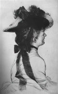 James Tissot colonel frederick gustavus barnaby Art A4 Photo Print