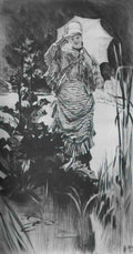 James Tissot hide and seek Art A4 Photo Print