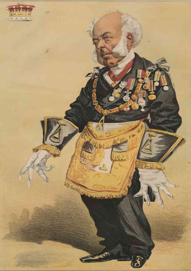 James Tissot statesmen no 370 caricature of thomas dundas USE A4 Photo Print