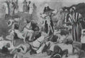 James Tissot the fire of atonement 1900 Art A4 Photo Print