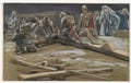 James Tissot the first nail le premier clou Art A4 Photo Print