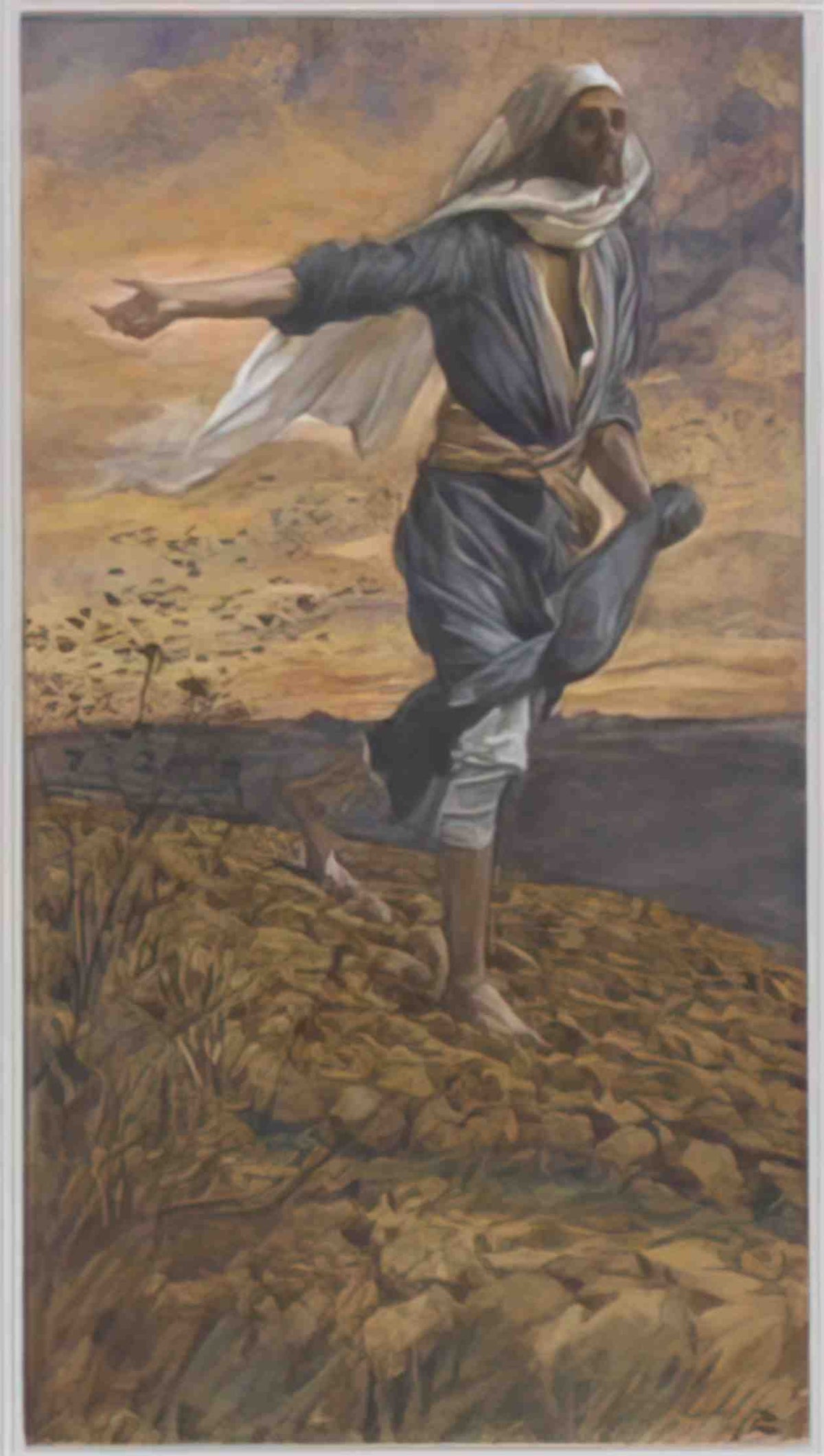 James Tissot the sower le semeur Art A4 Photo Print
