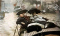 James Tissot the thames 1876 Art A4 Photo Print