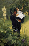 James Tissot the widower Art A4 Photo Print