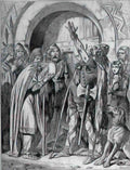 James Tissot victorian book illustration Art A4 Photo Print