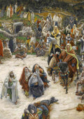 James Tissot what our saviour saw from the cross or christ consoling CROP A4 Photo Print