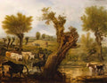 James Ward the morning grey 1853 Art A4 Photo Print