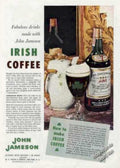 Jameson Irish Coffee Vintage Retro Advert Ads A4 Photo Print