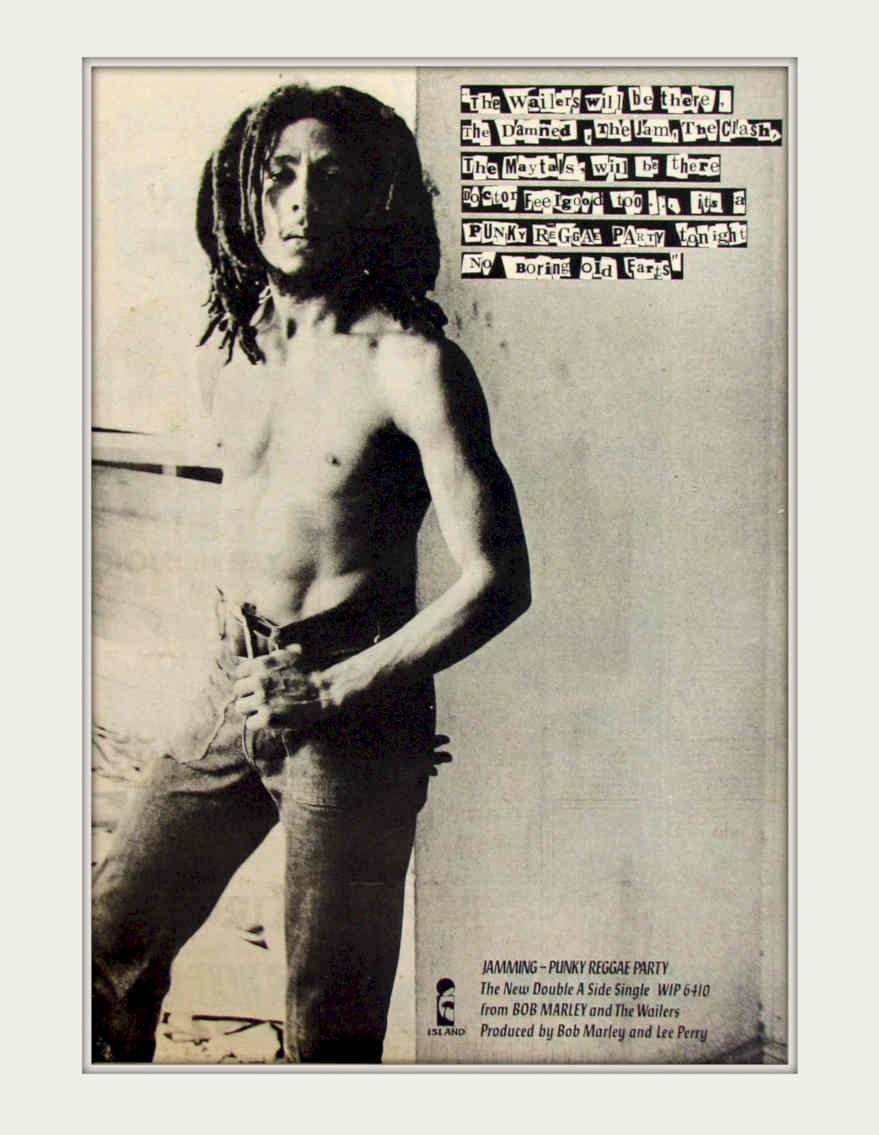 Jamming Wailers Beatles Vintage Retro Advert Poster A4 Photo Print
