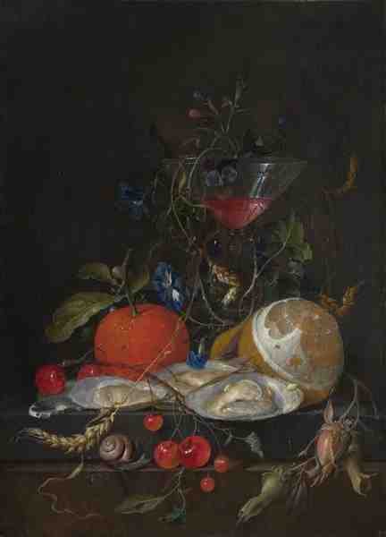 Jan Davidsz De Heem Still Life A4 Photo Print