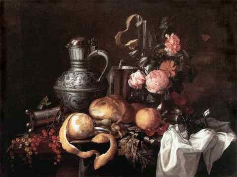 Jan Davidsz de Heem Heem 50Still A4 Photo Print