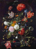 Jan Davidsz de Heem Heem Flowers A4 Photo Print