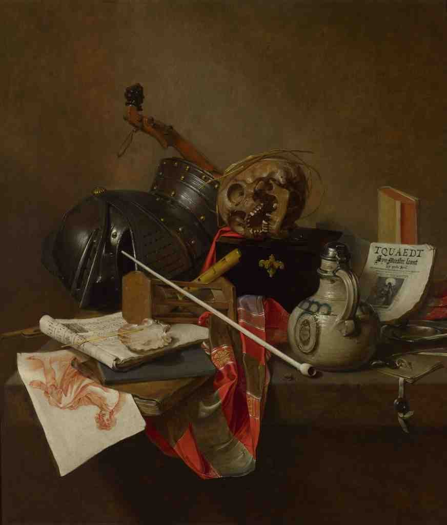 Jan Jansz. Treck Vanitas Still Life A4 Photo Print