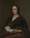 Jan Lievens Portrait of Anna Maria van Schurman A4 Photo Print