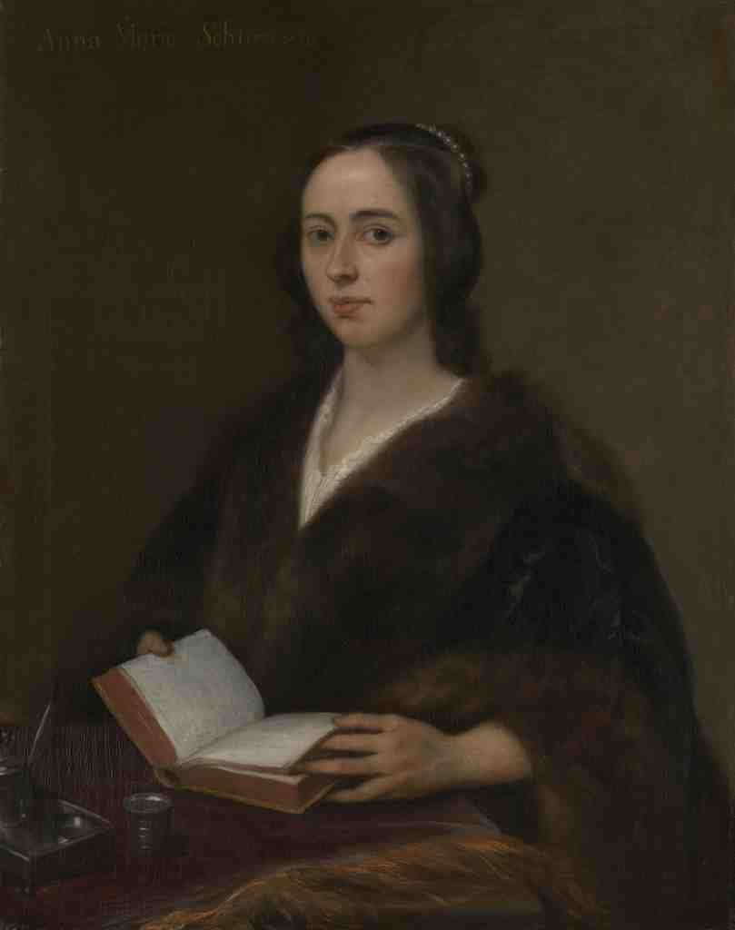Jan Lievens Portrait of Anna Maria van Schurman A4 Photo Print