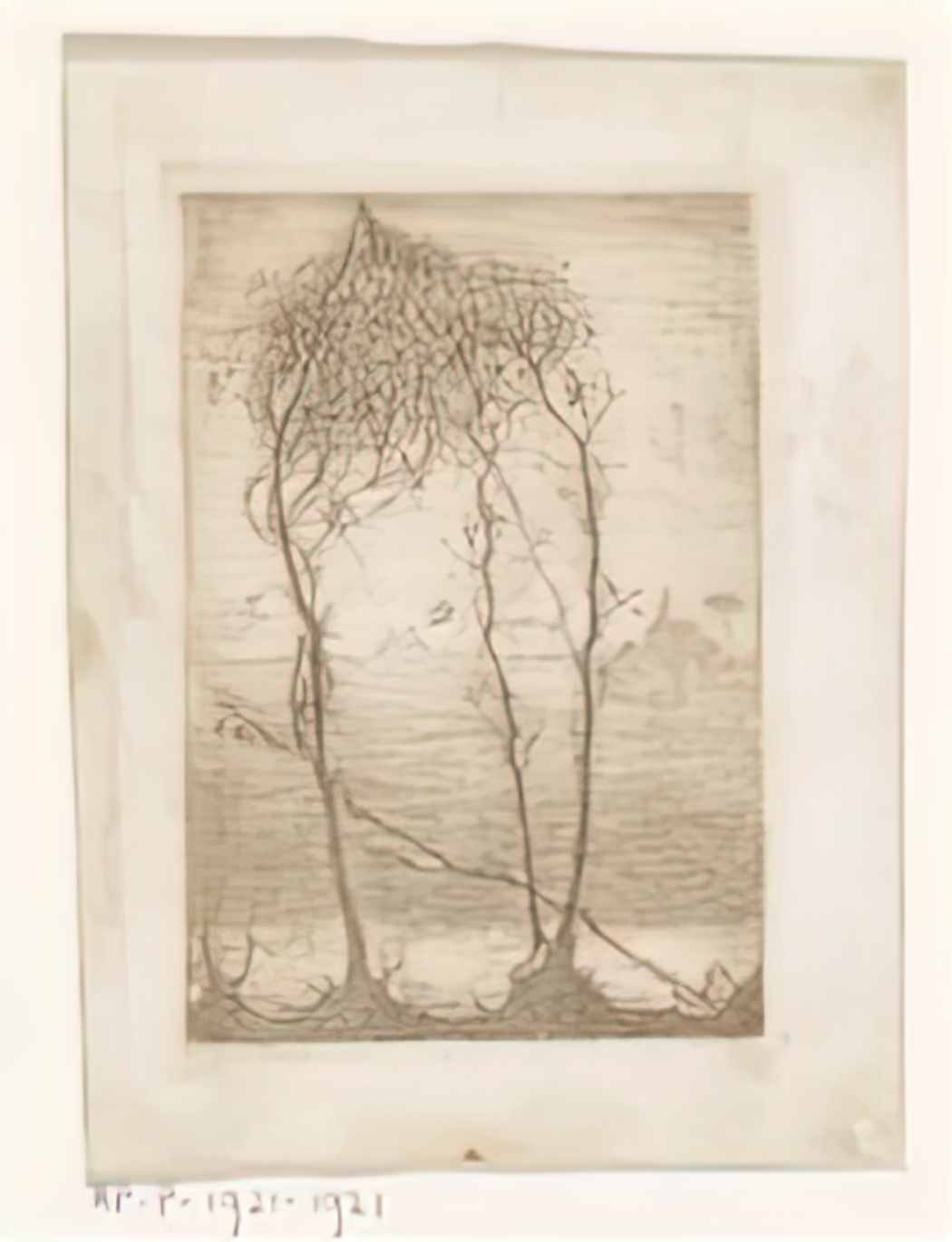 Jan Mankes drie bomen rp p 1921 1921 Art A4 Photo Print UK
