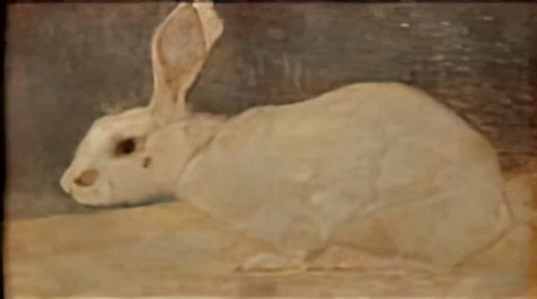 Jan Mankes jan mankes witte konijn centraal museum utrecht x22131 Art A4 Photo Print UK