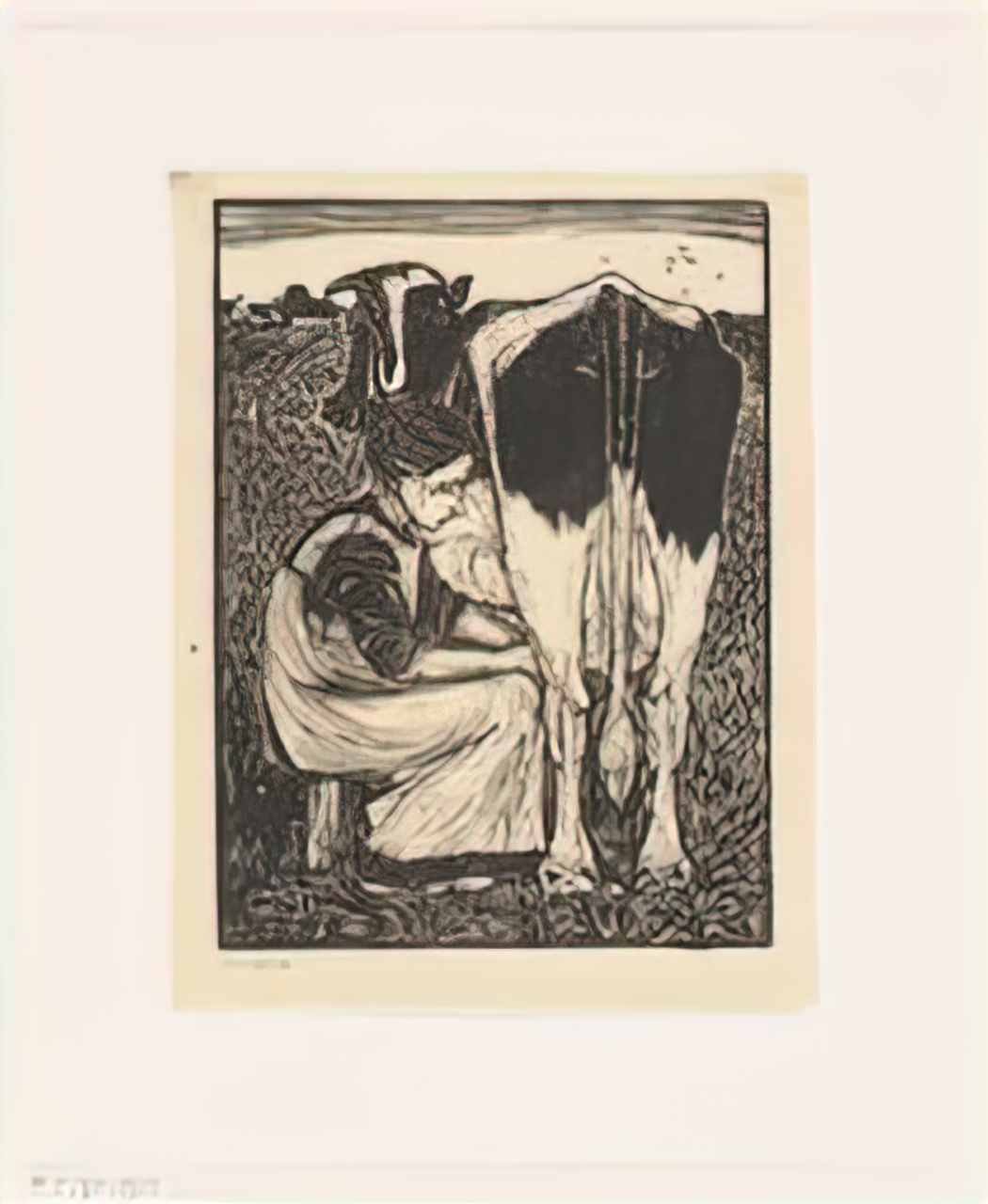 Jan Mankes koemelkster rp p 1921 1928 Art A4 Photo Print UK