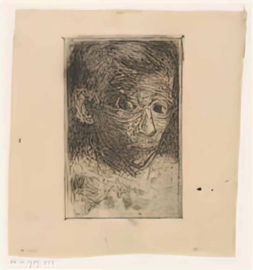 Jan Mankes zelfportret rp p 1979 245 Art A4 Photo Print UK
