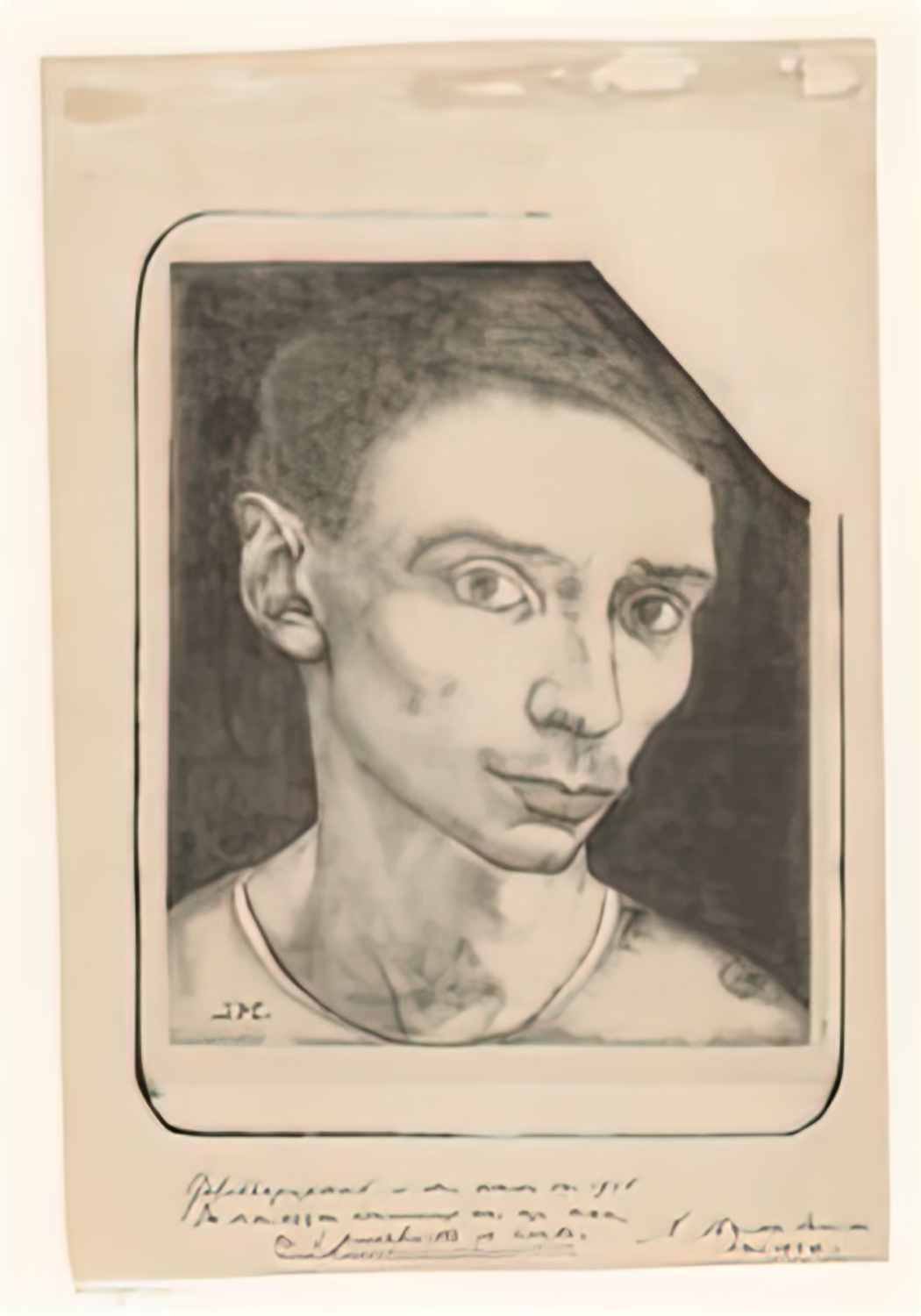 Jan Mankes zelfportret rp p 1981 231 Art A4 Photo Print UK