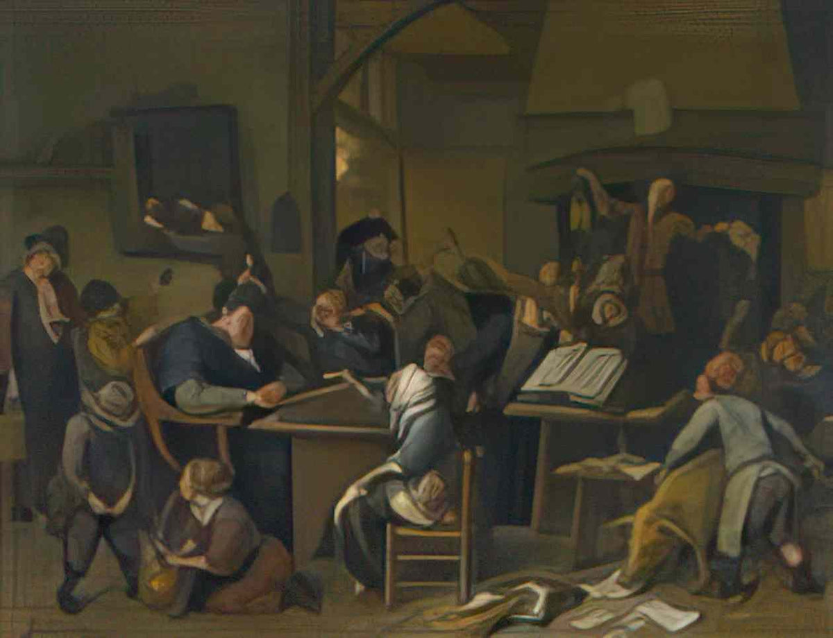 Jan Steen 011l16033 92t7r Art A4 Photo Print
