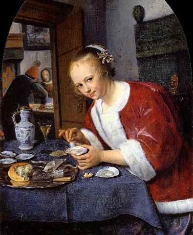 Jan Steen Steen 59Oysters A4 Photo Print