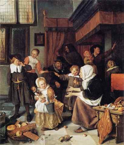 Jan Steen Steen 65Nick A4 Photo Print
