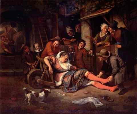 Jan Steen Steen 69Wine A4 Photo Print
