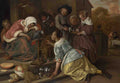 Jan Steen The Effects of Intemperance A4 Photo Print