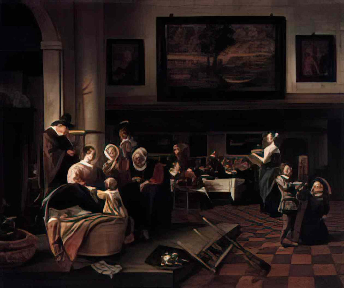 Jan Brueghel the Elder the sense of smell Art A4 Photo Print