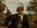 Jan Dirksz Both italian landscape with mule driver 1652 Art A4 Photo Print
