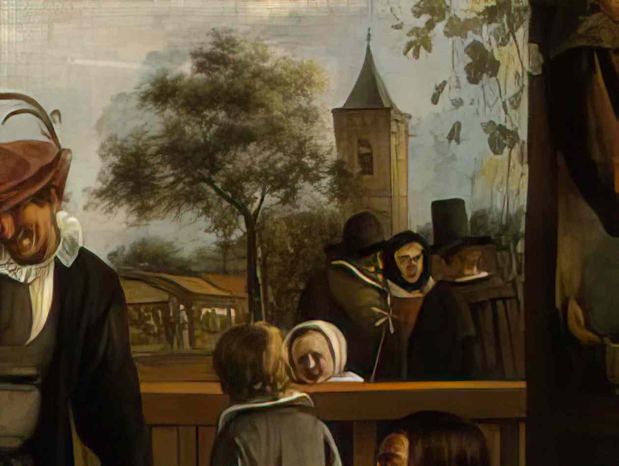 Jan Dirksz Both italianate landscape with travellers on a path 1646 1 Art A4 Photo Print