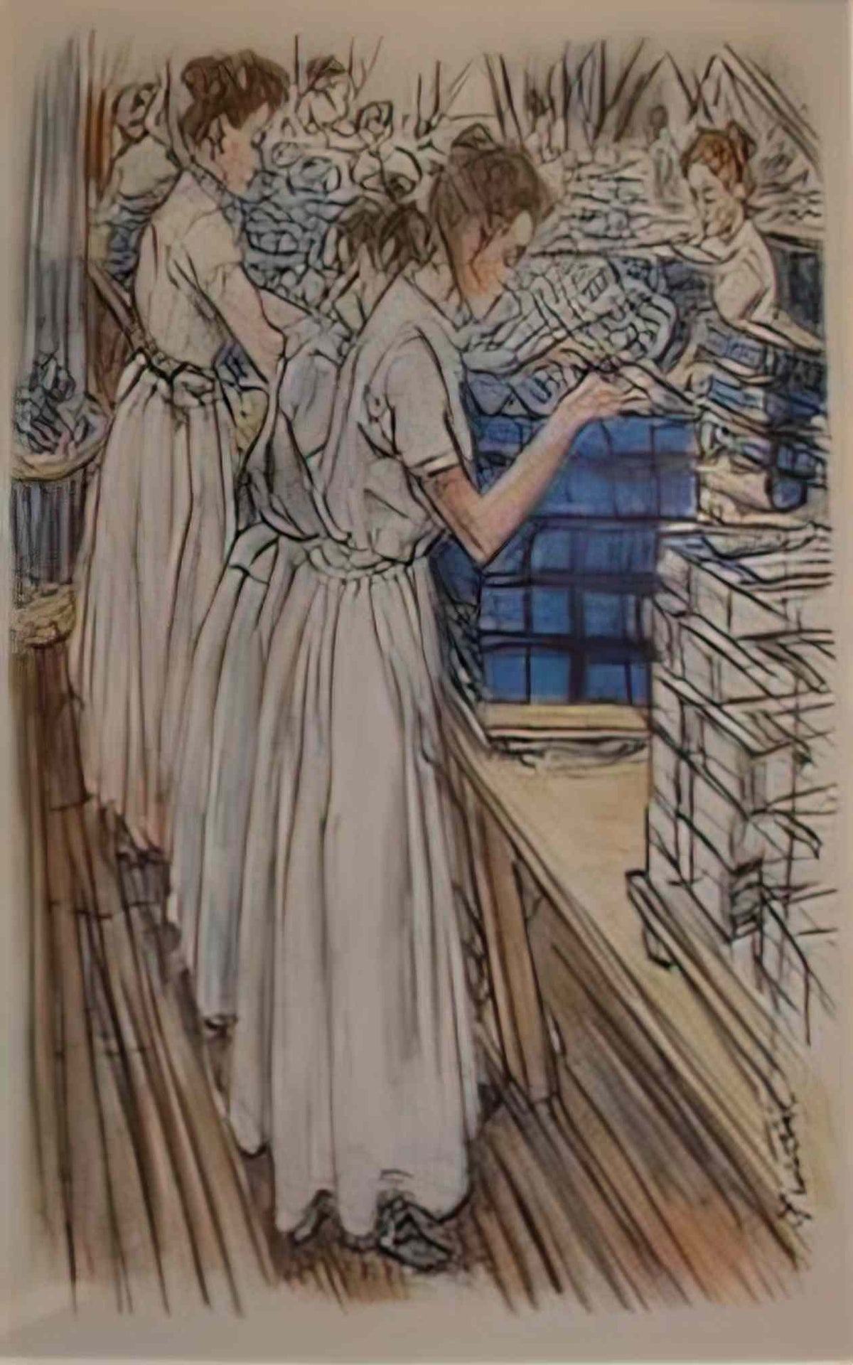 Jan Toorop candle factory Art A4 Photo Print