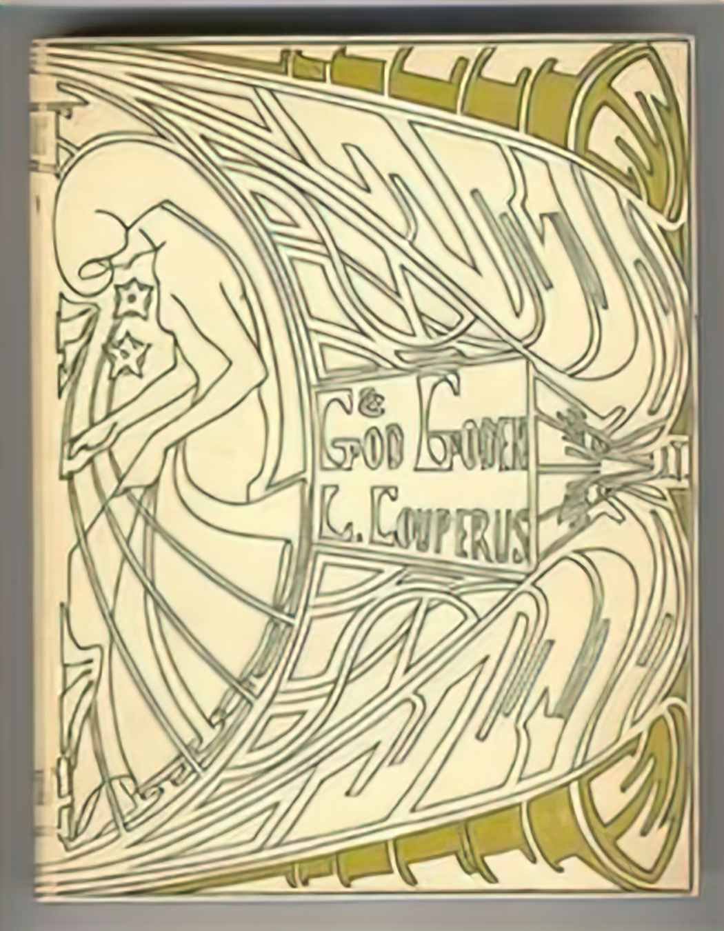 Jan Toorop cover for god en goden by louis couperus 1903 Art A4 Photo Print UK