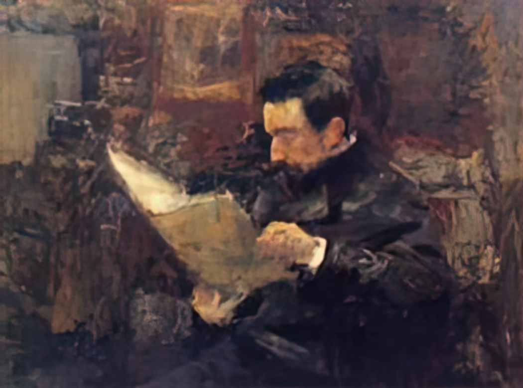 Jan Toorop edmond picard Art A4 Photo Print UK