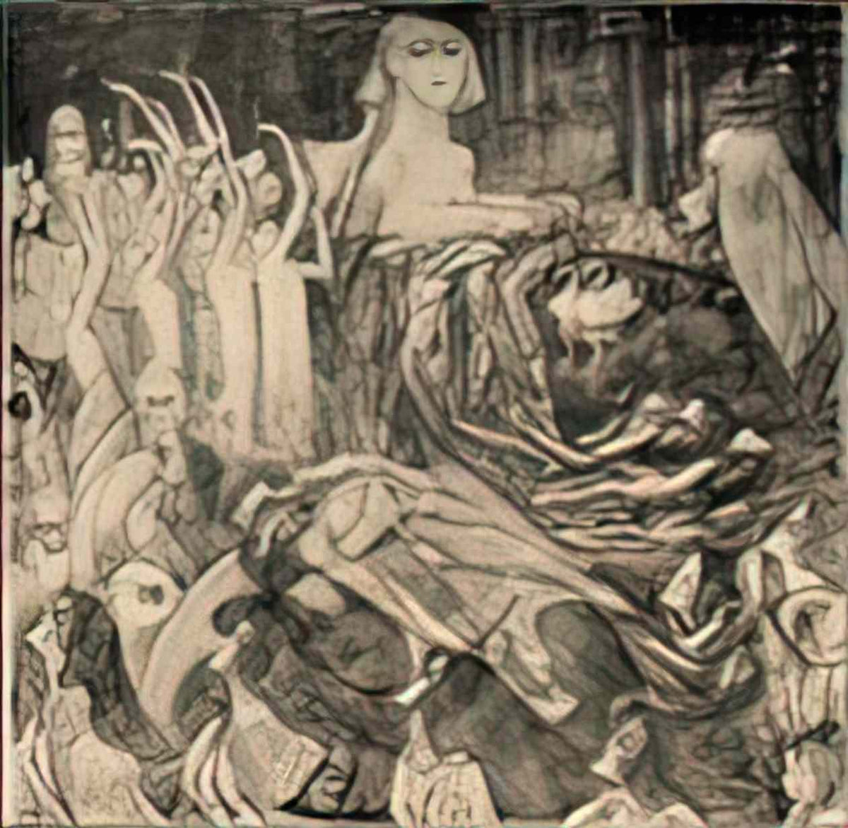 Jan Toorop jan toorop de sphinx egm 1898 1 Art A4 Photo Print