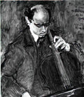 Jan Toorop pablo casals 1904 Art A4 Photo Print UK