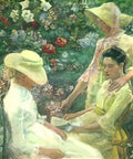 Jan Toorop trio fleuri 1886 Art A4 Photo Print UK