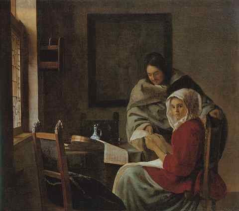 Jan Vermeer 1 A4 Photo Print