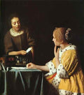 Jan Vermeer 3 A4 Photo Print
