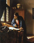 Jan Vermeer 5 A4 Photo Print