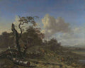 Jan Wijnants A Landscape with a Dead Tree A4 Photo Print