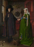 Jan van Eyck The Arnolfini Portrait A4 Photo Print