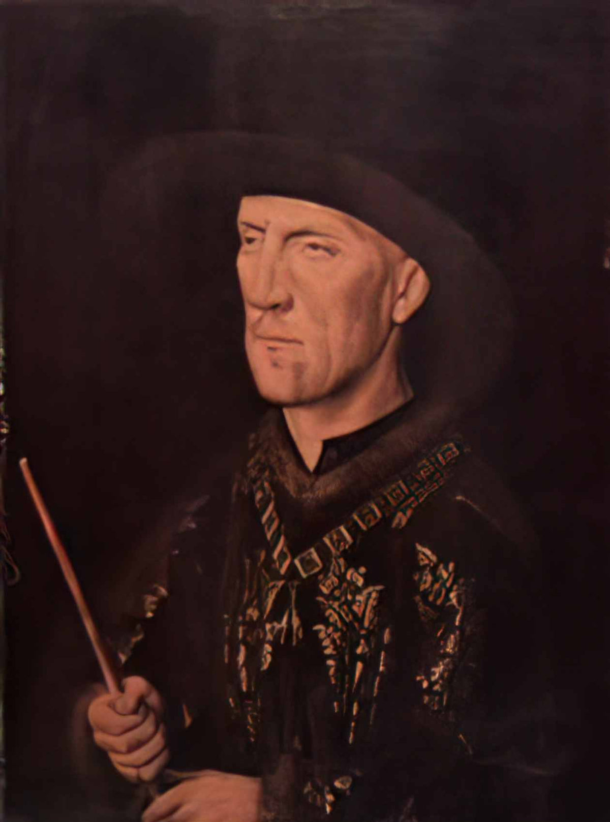 Jan van Eyck portrait of baudouin de lannoy 1435 Art A4 Photo Print